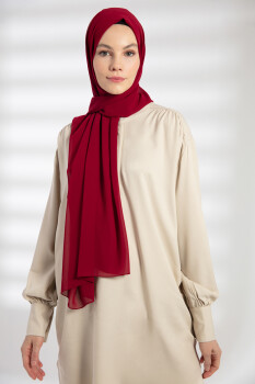 Chiffon Cherry Hijab - 3