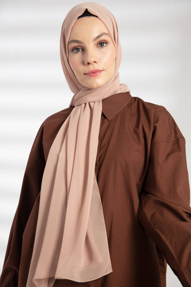 Chiffon Foundation Hijab - 4