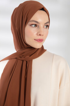 Chiffon Hazelnut Hijab - 2
