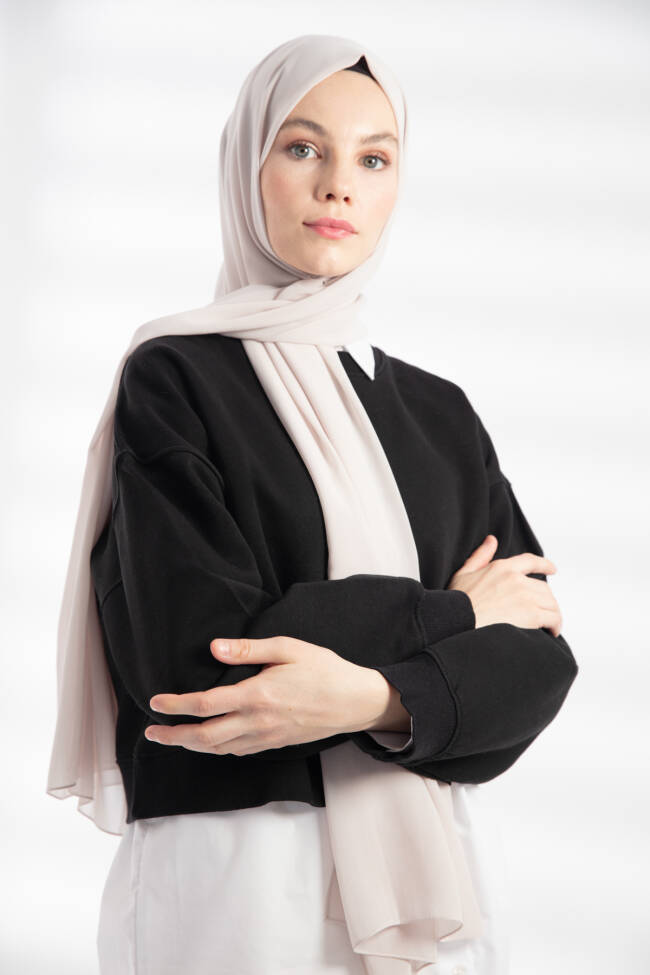 Chiffon Stone Hijab - 5