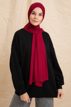 Jersey Cherry Hijab - 2