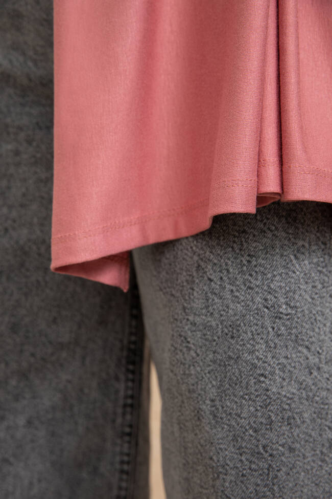 Jersey Dusty Rose Hijab - 5