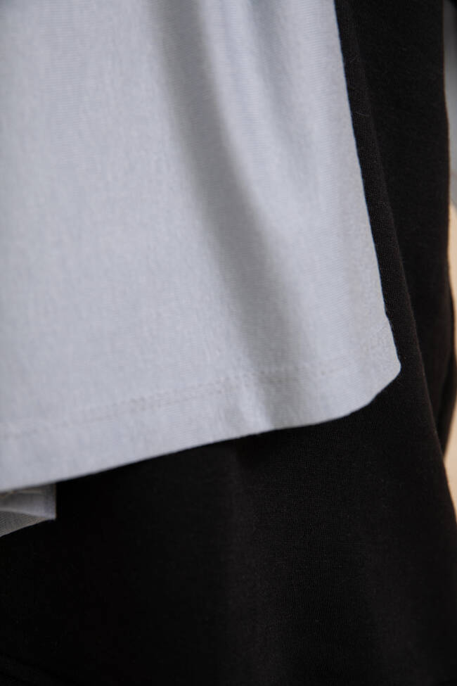 Jersey Gray Hijab - 5