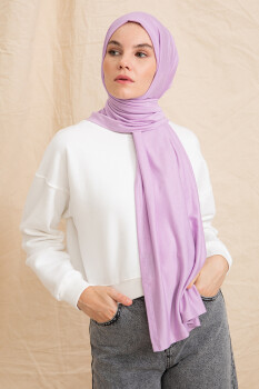 Jersey Lilac Hijab - 2
