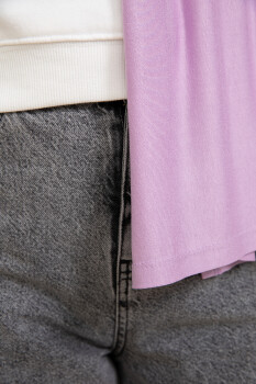 Jersey Lilac Hijab - 5
