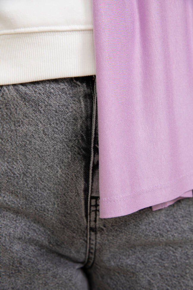 Jersey Lilac Hijab - 5