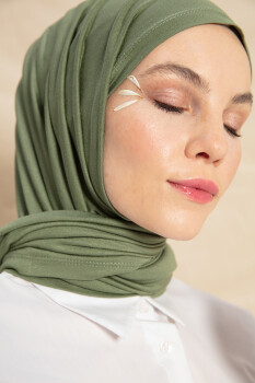 Jersey Pistachio Hijab - 2