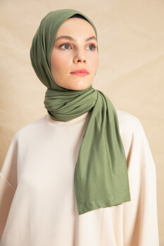 Jersey Pistachio Hijab - 4