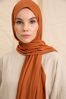 Jersey Tan Hijab - Pure Scarfs