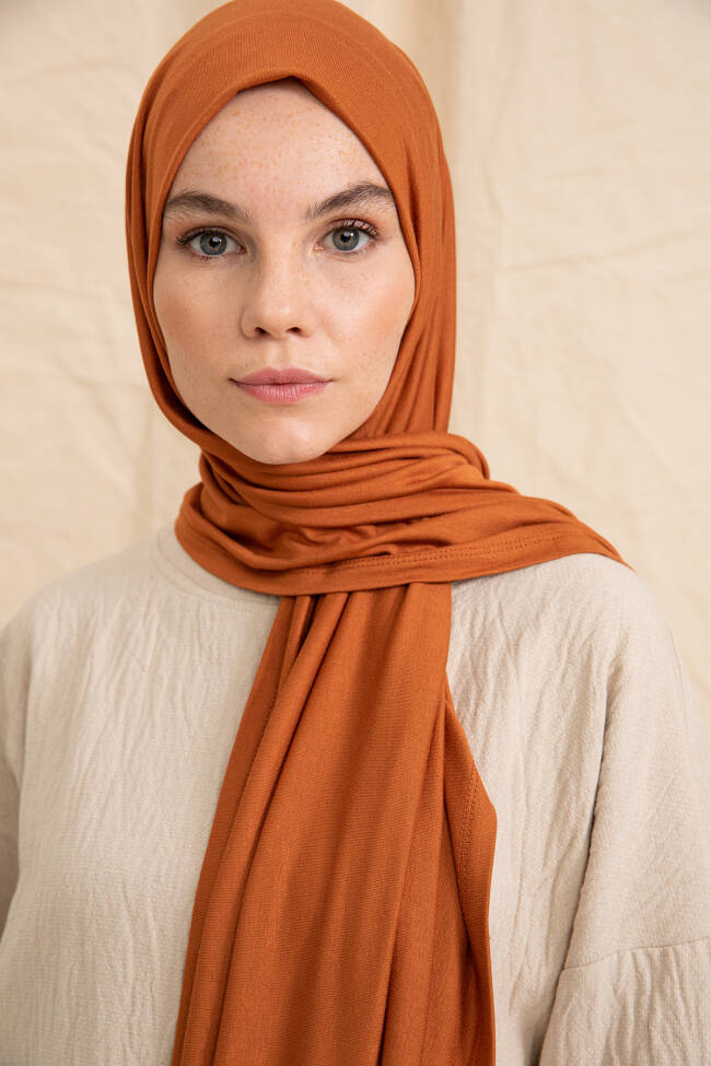 Jersey Tan Hijab - 1