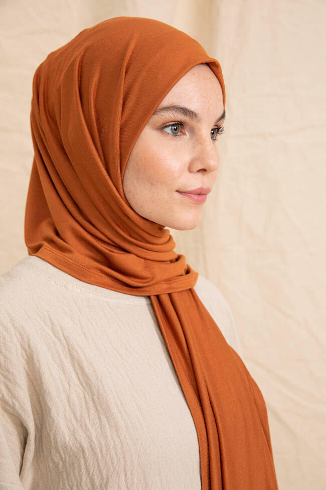 Jersey Tan Hijab - 2