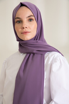 Medina Silk Lavender Hijab - Pure Scarfs