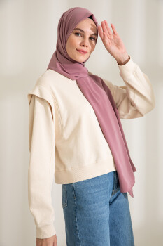 Medina Silk Thistle Hijab - 2
