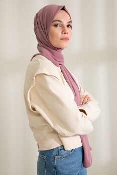 Medina Silk Thistle Hijab - 3